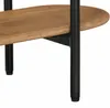 vidaXL Bijzettafel, handgemaakt, teakhoutbruin, 90 x 30 x Productafbeelding-voorbeeld 5