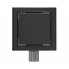 Mexen Flat quadratischer Bodenablauf 12 x 12 cm, Schwarz - Produktbild-Vorschau 4