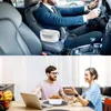 A collage showing a person using an electric lunchbox in a car and a couple using it at a table. Anteprima dell’immagine prodotto