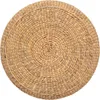 Sitzhocker "Wond" - geflochtene Wasserhyazinthe D. 55 cm - Produktbild-Vorschau 2