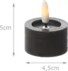 LED Teelichter LINA - Rustik-Optik - Echtwachs - Timer - Produktbild-Vorschau 6
