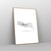 Gerahmtes Poster - Rahmen in heller Eiche - Hand Grafik Produktbild-Vorschau 8