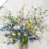 ARTland Poster Wildblumenstrauß Größe: 50x50 cm Produktbild-Vorschau 1