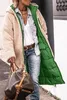 ASKSA Femme Longue Doudoune Chaude Polaire Réversible Veste Voir les images du produit 3