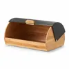 ZELLER PRESENT Brotkasten Bamboo/Metall 39x27x19cm Voir les images du produit 4