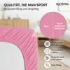 Komfortec 2er Pack Jersey Spannbettlaken 90x200 cm, 100% Produktbild-Vorschau 5