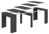Dmora Consolle Allungabile Abicitren 51x90x78h cm Nero Anteprima dell’immagine prodotto 8