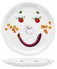 4er Set Smiley Pizzateller Ø30,5cm Servier-Platte Gesicht Produktbild-Vorschau 4