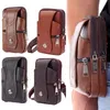 Männer Outdoor Kunstleder Gürtel Gürteltasche Handy Produktbild-Vorschau 2