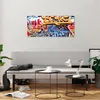 Bilder auf glas - Graffiti modern - 100x40cm - Glasbilder - Produktbild-Vorschau 6