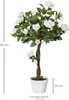 Sztuczne róże Outsunny, duże, 90 cm, sztuczna roślina, Podgląd zdjęcia produktu 3