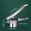 9 cm Edelstahl-Entsafter mit großem Loch, manuell, für Produktbild-Vorschau 3