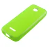 A neon green phone case is shown against a white background. Náhled obrázku produktu