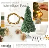 A collage of Christmas decorations including a Christmas tree, ornaments, lights, and furniture. Produktbild-Vorschau
