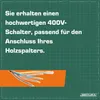 Schalter Stecker mit CEE-Stecker 400V für Holzspalter Produktbild-Vorschau 4