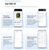 Marketing material showcasing features of the itel OS 15. Anteprima dell’immagine prodotto