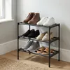 SONGMICS Schuhregal, 3 Ebenen, Schuhablage schmal, Produktbild-Vorschau 2
