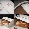FALKENBERGER Brotkasten aus Holz Buche Weiß 39x29x18cm Produktbild-Vorschau 4
