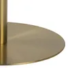 Runder Esstisch Carlos ø105cm - weißer Marmor/Messing Produktbild-Vorschau 3