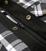 Bores Lumberjack Premium Motorradhemd, schwarz/weiß, M Produktbild-Vorschau 9