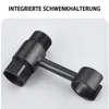Duschköpfe & -brausen, Edelstahl Handbrause, doppelter Produktbild-Vorschau 10