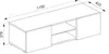 VCM TV Möbel | Wandboard | Lowboard hängend | Maße H. 40 x Produktbild-Vorschau 3