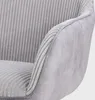 A close-up view of the armrest and seat of a gray chair. Podgląd zdjęcia produktu