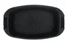 A top-down view of a black baking dish. Podgląd zdjęcia produktu