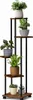 DanDiBo Escalier pour fleurs Indoor Métal Noir 5 étages Voir les images du produit 11