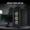 CORSAIR Geh Midi 7000D Airflow (Tempered Glass) Black Produktbild-Vorschau 8