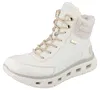 RIEKER  Damen Schnürstiefelette weiß beige Kunstleder - Produktbild-Vorschau 2