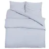 vidaXL Ensemble de literie Gris 200x200 cm Microfibre Voir les images du produit 1