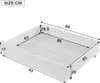 Cama nido de 90x200 cm con barandilla de seguridad, 2 Vista previa de la imagen del producto 4