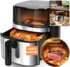 Aigostar Dual Blaze™ Heißluftfritteuse XXL, 8L, 2000W, mit Produktbild-Vorschau 1