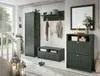 Garderobe Set Forres 4-teilig mit Bank und Schuhschrank Produktbild-Vorschau 7