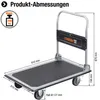 Meister Plattformwagen bis 300 kg Tragkraft Transporthilfe Produktbild-Vorschau 2
