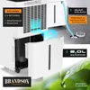 Deshumidificador compresor Brandson, secador de aire con Vista previa de la imagen del producto 5