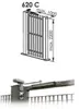 Ferme portail DC620 réversible Noir ASSA ABLOY pour porte Voir les images du produit 4