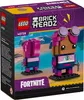 The image shows the packaging of a LEGO BrickHeadz Fortnite set, featuring two character figures. Produktbild-Vorschau