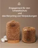 Duftkerze im Glas Sojakerze Patchouli 550g 110h Brenndauer Produktbild-Vorschau 7