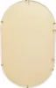 Fragix Boston Spiegel Oval - Gold - Metallrahmen - 80x50 Produktbild-Vorschau 3