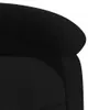 masážne kreslo vidaXL Black Fabric Náhľad obrázku produktu 10