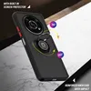 Honor X9 Hülle, Ring Halter Ständer Matte Transluzent TPU Produktbild-Vorschau 6