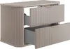 Rodan | Badmöbel Set - Beige Matt | 80/52/41 cm & 35/139/31 Produktbild-Vorschau 4