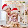 Weihnachts-Keksformen 2er-Pack, 3D Holzbackformen, DIY Produktbild-Vorschau 2
