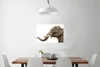 MuchoWow® Poster Elefant - Zähne - Weiß 60x40 cm - Produktbild-Vorschau 2