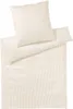 elegante Mako-Satin Hamburger Streifen 2460 - Farbe: Natur Produktbild-Vorschau 3