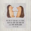 Mr. & Mrs. Panda Decke Igel Liebe - Grau Pastell - Produktbild-Vorschau 2