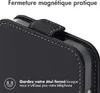 Accezz Etui Flip pour le Samsung Galaxy S25 - Noir Voir les images du produit 2