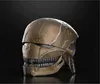 A close-up, studio shot of a futuristic helmet against a dark background. Náhled obrázku produktu